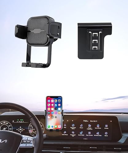 Auto Clamp Car Phone Holder for Kia Telluride 2023-2026 Accessories
