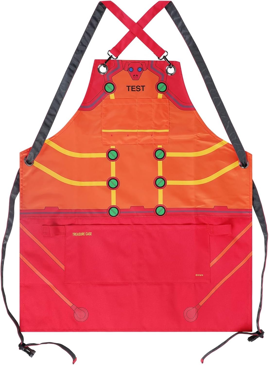 Neon Genesis Evangelion Asuka Aprons With Pockets by Treasure Case