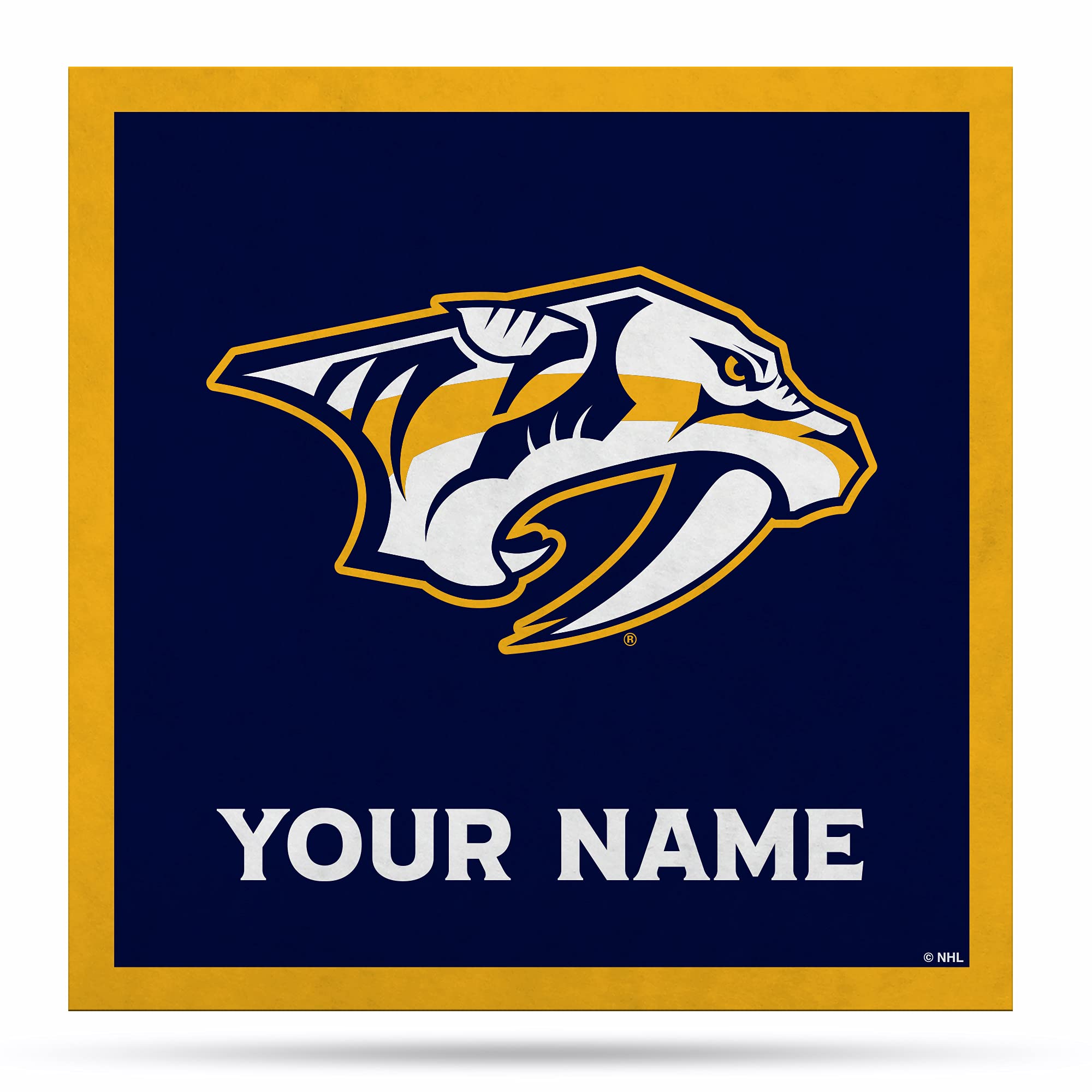 Rico Industries NHL Hockey Nashville Predators Personalized 35