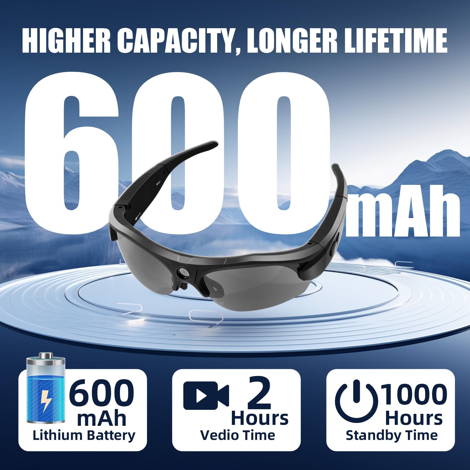 TOPTETN Gafas De Sol Deportivas Polarizadas Protección UV400 Gafas De