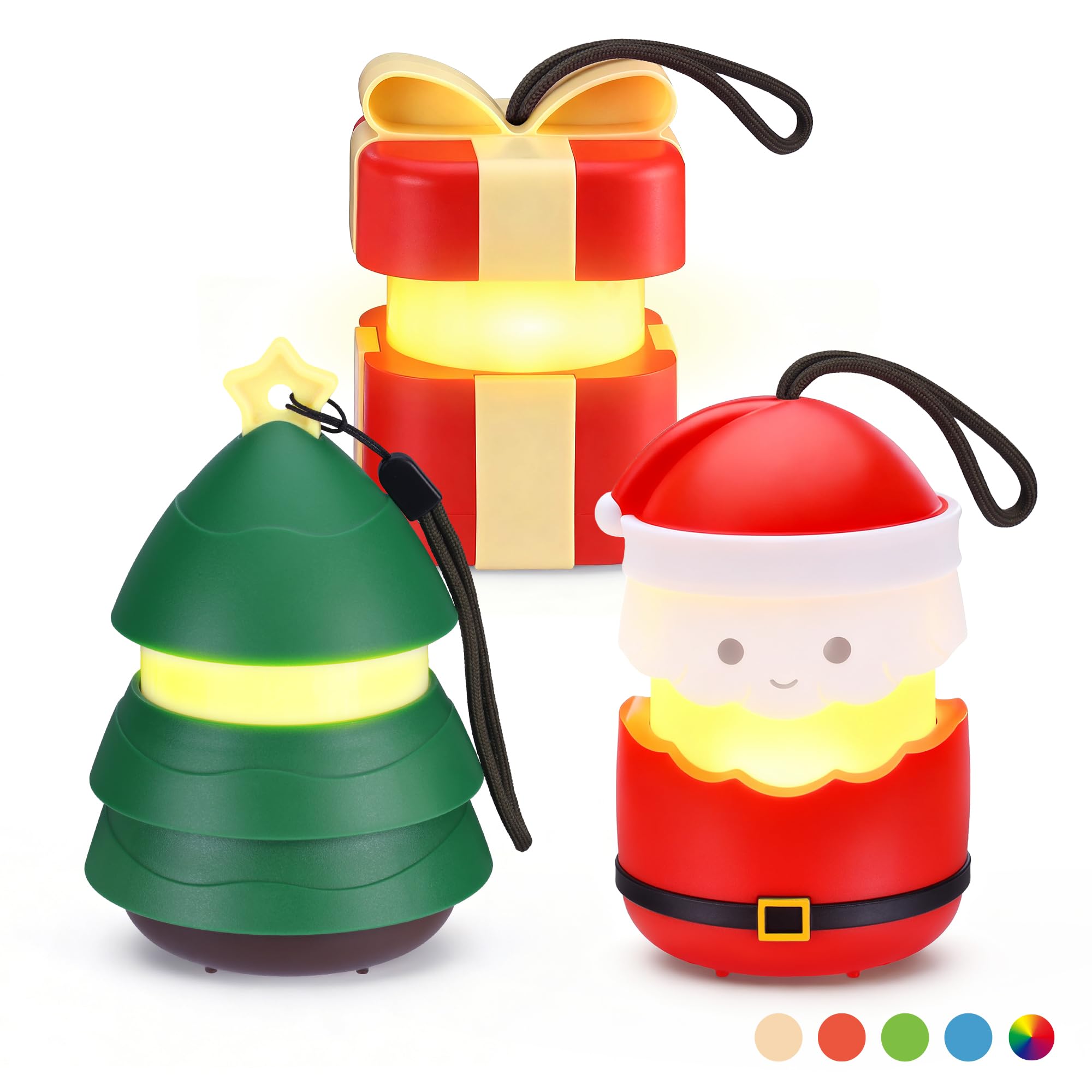 Amazon.com: EverBrite Christmas Lantern Set, Holiday Decorations
