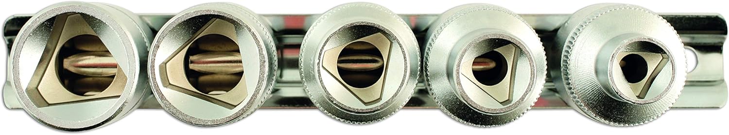 Laser 5683 Triangular Socket Set 1/2" D 5pc