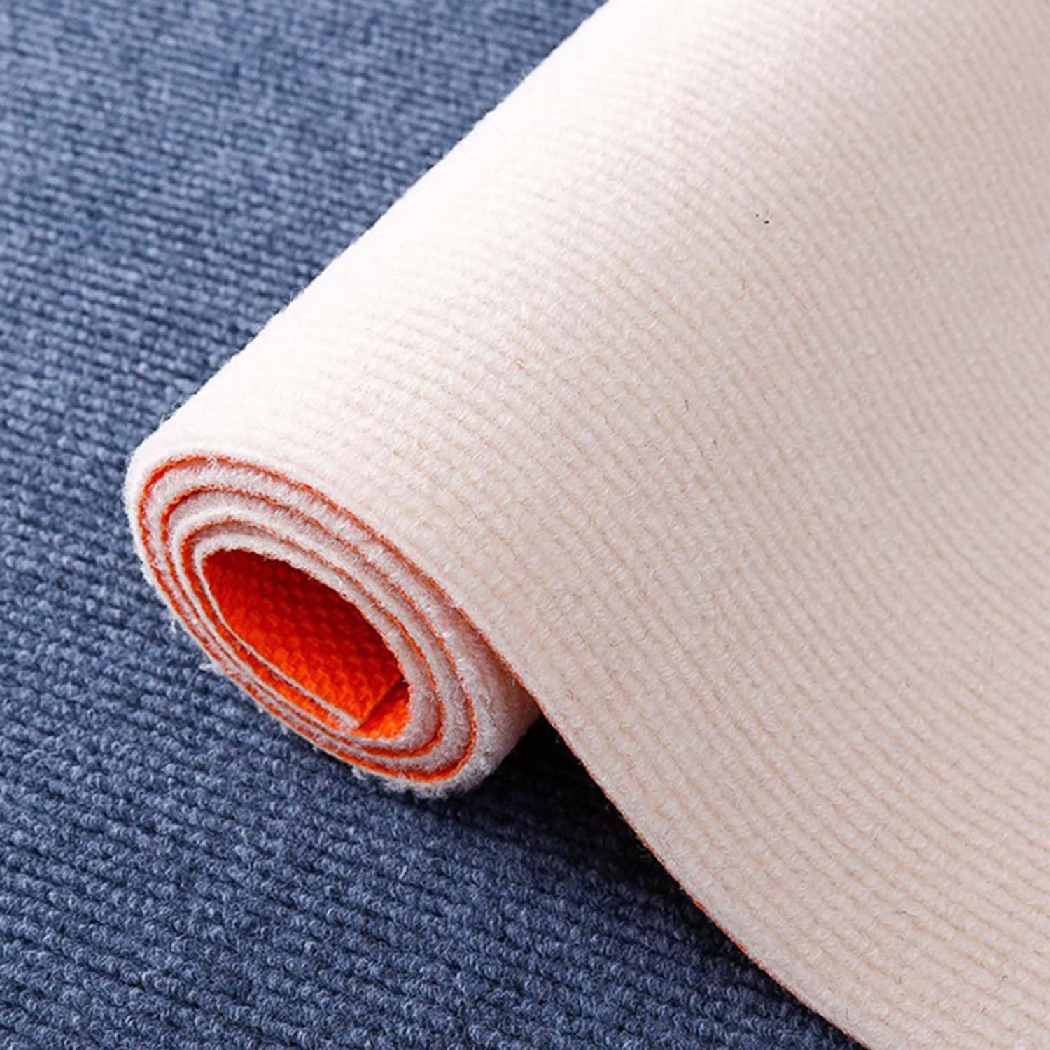 PTKG Carpet Protector Chair Mat, Soft Cuttable Rugs Living Room, Washable Runner Rugs for Hallway, Non Slip Office Chair Mat, Water Absorption and Sound Insulation,Off White,60cm×100cm