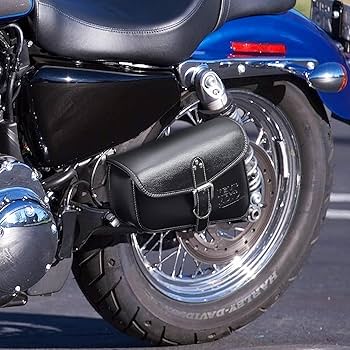 Amazon | KEMIMOTO オートバイ スイングアームバッグ 合成皮革