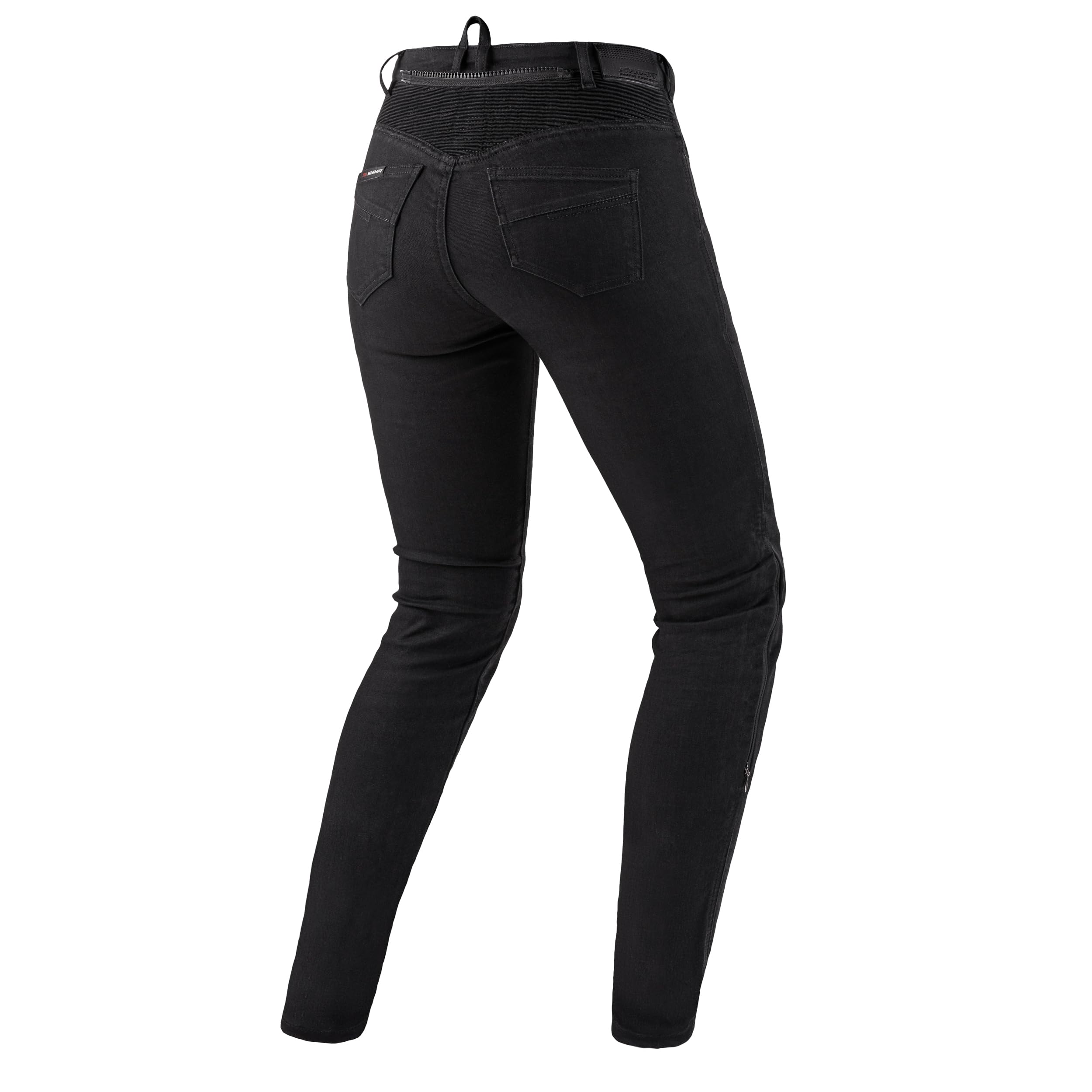 Shima Flexx Motorrad Jeans Damen mit Protektoren Airforce Knieprotektoren Motorradhose Kurzgrößen Hosen Motorradjeans