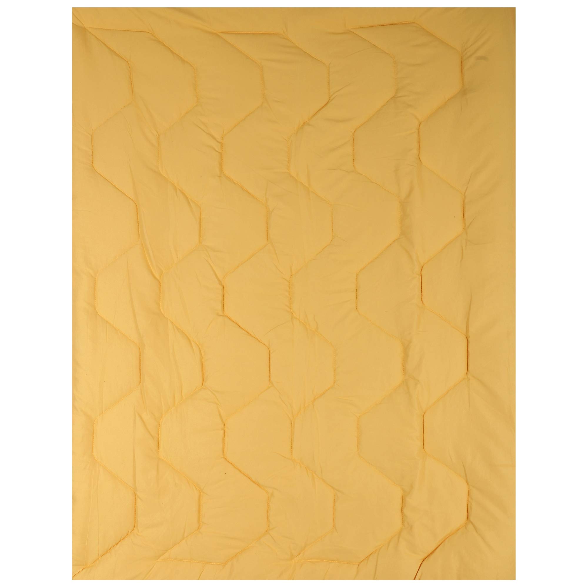 URBAN HAAT Polyester 200 GSM All Season Reversible Comforter for Kids (0-9 Years , Standard , Yellow and Orange) 2