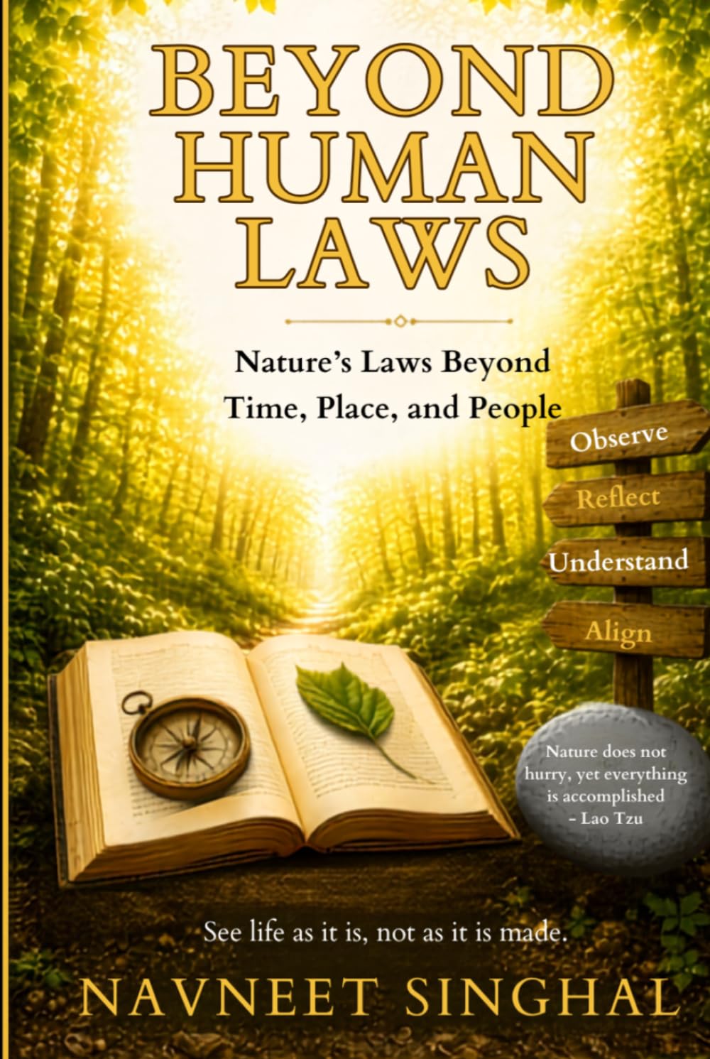 Beyond Human Laws: Nature’s Law That Exists Beyond Time, Place, and People. Understanding Life as It Exists, Not as It Is Made.