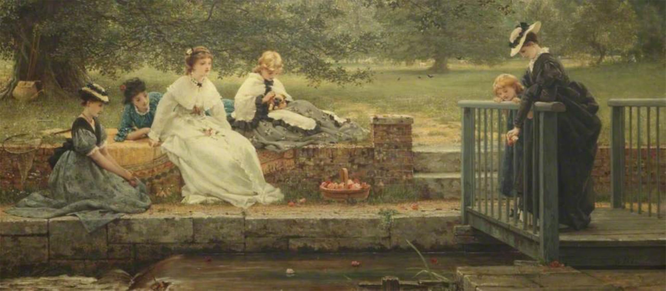 ARTXLXXBN Famous Painting Canvas Artwork Graffiti Print Fortunes by George R.a. Leslie Portrait Canvas Image for Home Decor 60x90cm