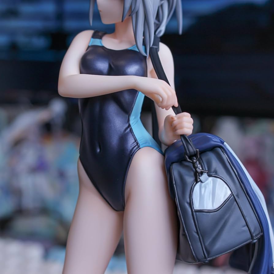 [未開封]ブルーアーカイブ 砂狼シロコ 水着 フィギュア Amazon | ブルーアーカイブ Blue Archive 砂狼シロコ[水着] 1/7