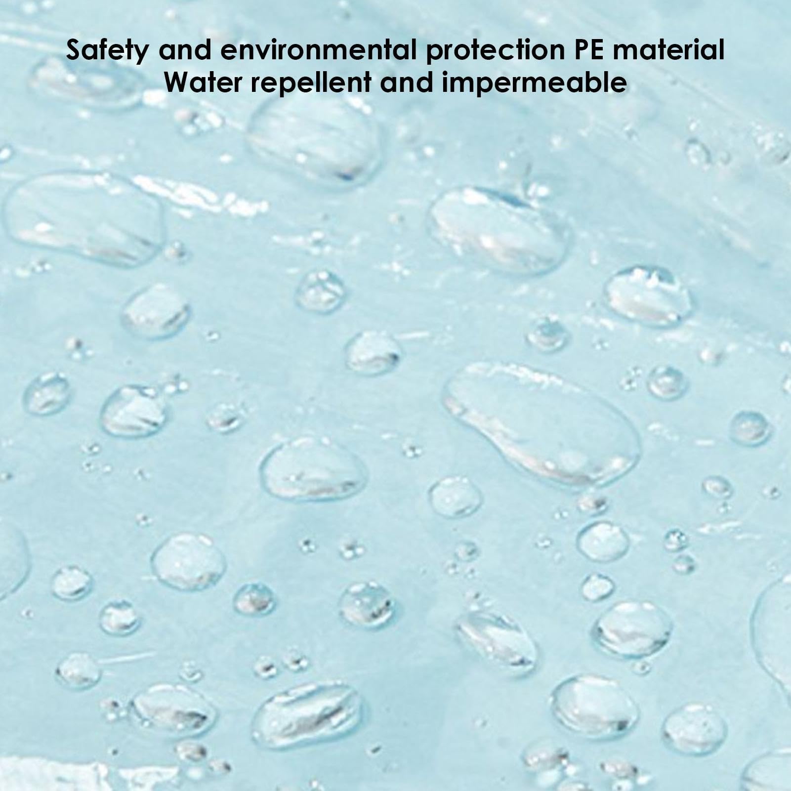 Ponchos Poncho de pluie portable et léger au format de poche | Poncho de pluie pour adultes pour le camping, la randonnée, les voyages, poncho de pluie transparent pour adultes, familles,