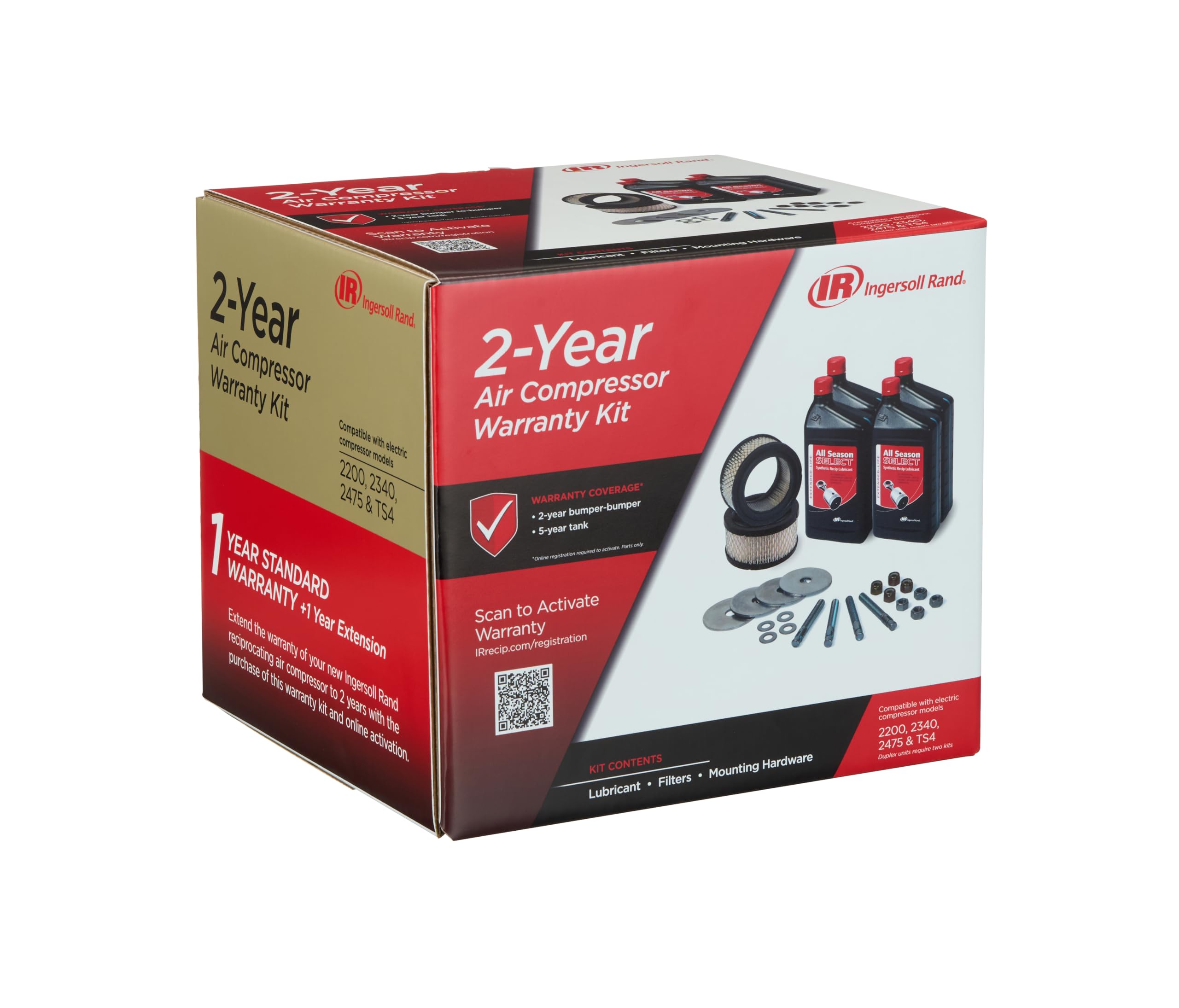 Amazon.com: Ingersoll Rand 2 Year Warranty Startup Kit - 2200/2340