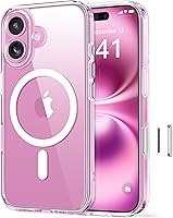 Vista 18 de Funda magnética para iPhone 17 Pro con protector de pantalla de privacidad [compatible con MagSafe] [protección de cámara] [grado militar]