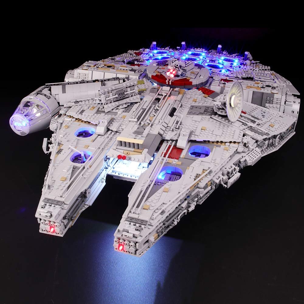 Light Kit Compatible with LEGO Ultimate Millennium Falcon 75192 | Star Wars - Movie-inspired lighting - Immersive display experience - Perfect for fans and collectors - Model not included