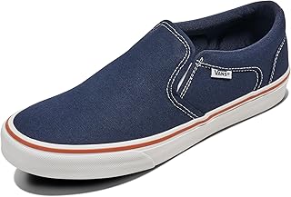 Vans Men's Asher Slip-on Shoe - Comfortable Sneakers for Walking, Fashion & Everyday Wear