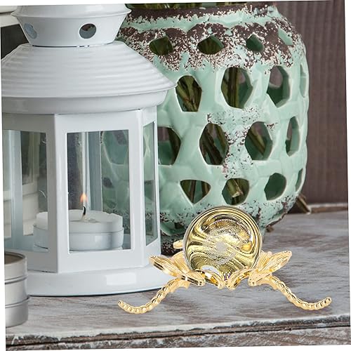 Miniatura 4 de Soporte de metal para adornos, soporte de joyería, bandeja de baratija, estatua de mesa, estatua de mesa, soporte de exhibición de esfera de