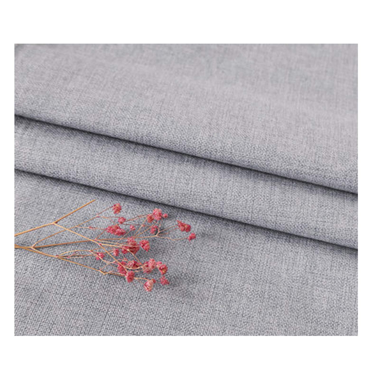 Tissu de broderie en lin pour rideaux d'ombrage créatifs et loisirs créatifs maison