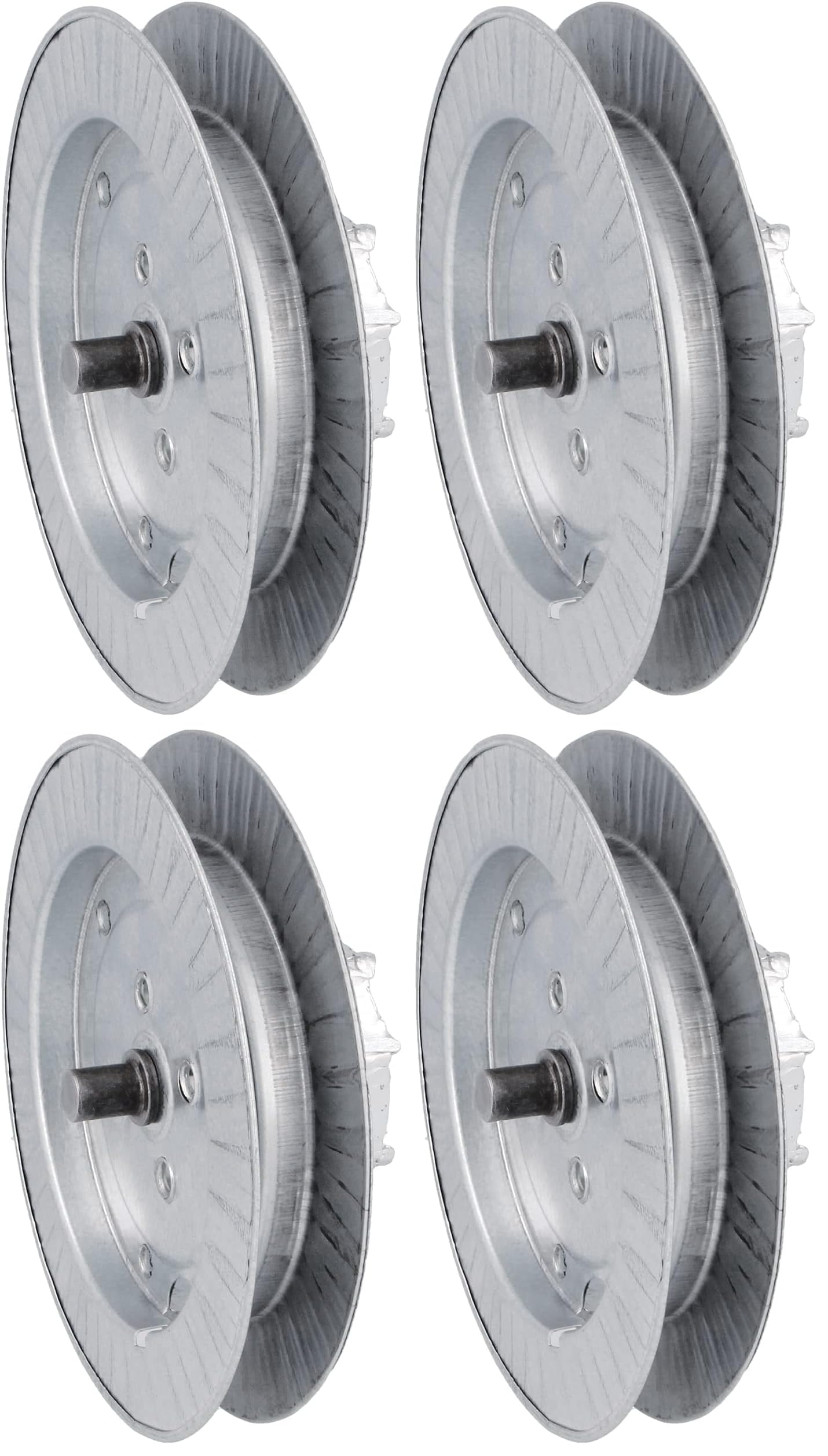 Polea de disco para persiana de 180 mm: soluciona atascos en cintas de 22 mm, 4 unidades