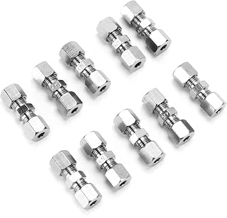 4.75mmブレーキコネクタ10個セット、フランジ不要金属製、ダブルカッティングで簡単取り付け