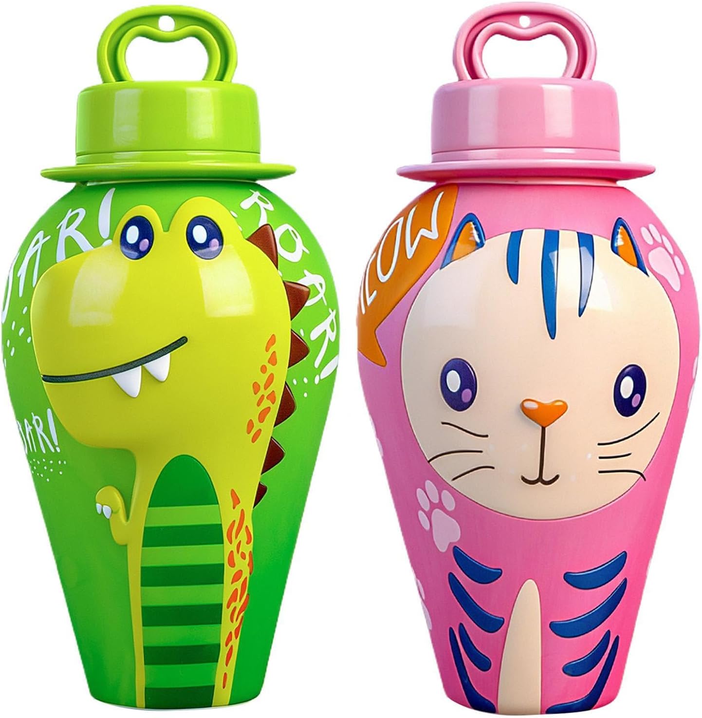 Bubble Sticks - 30ml Leak Proof, Bubbles Solution, Blowing Liquid | Animal-Shaped Bubble Maker with Easy-Grip Handle for Birthday Party School Park Holiday Celebration