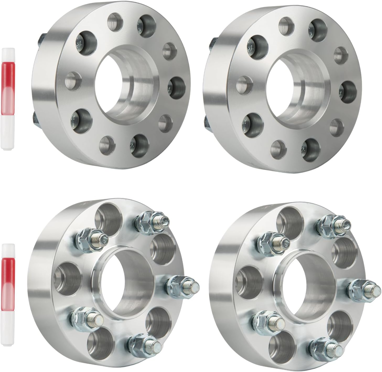 5x4.5 1.5 inch Wheel Spacers, 1.5 inch Wheel Spacer with Hub Centric,64.1mm Hub Bore M12x1.5 for CR-V, Accord, Civic, Escape, HR-V, 3, Pilot, RDX, Odyssey, MDX, TL, TSX, Element, Insight, TLX