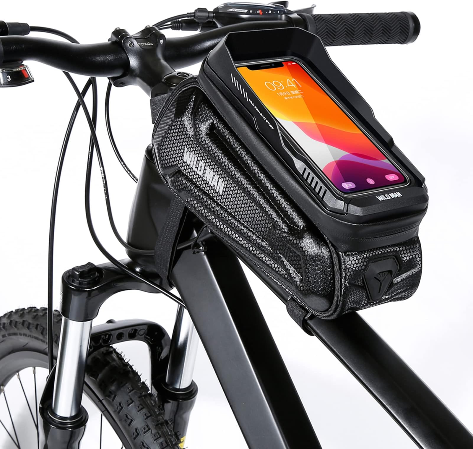 Wasserdichte Fahrradrahmentasche Für Kross Hexagon - Mit Handyhalterung