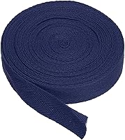 Vista 7 de PATIKIL Cinta de sarga de algodón de 1 pulgada, 50 yardas, cinta de algodón, cinta de encuadernación al bies, cinta de espiga para costura, Verde