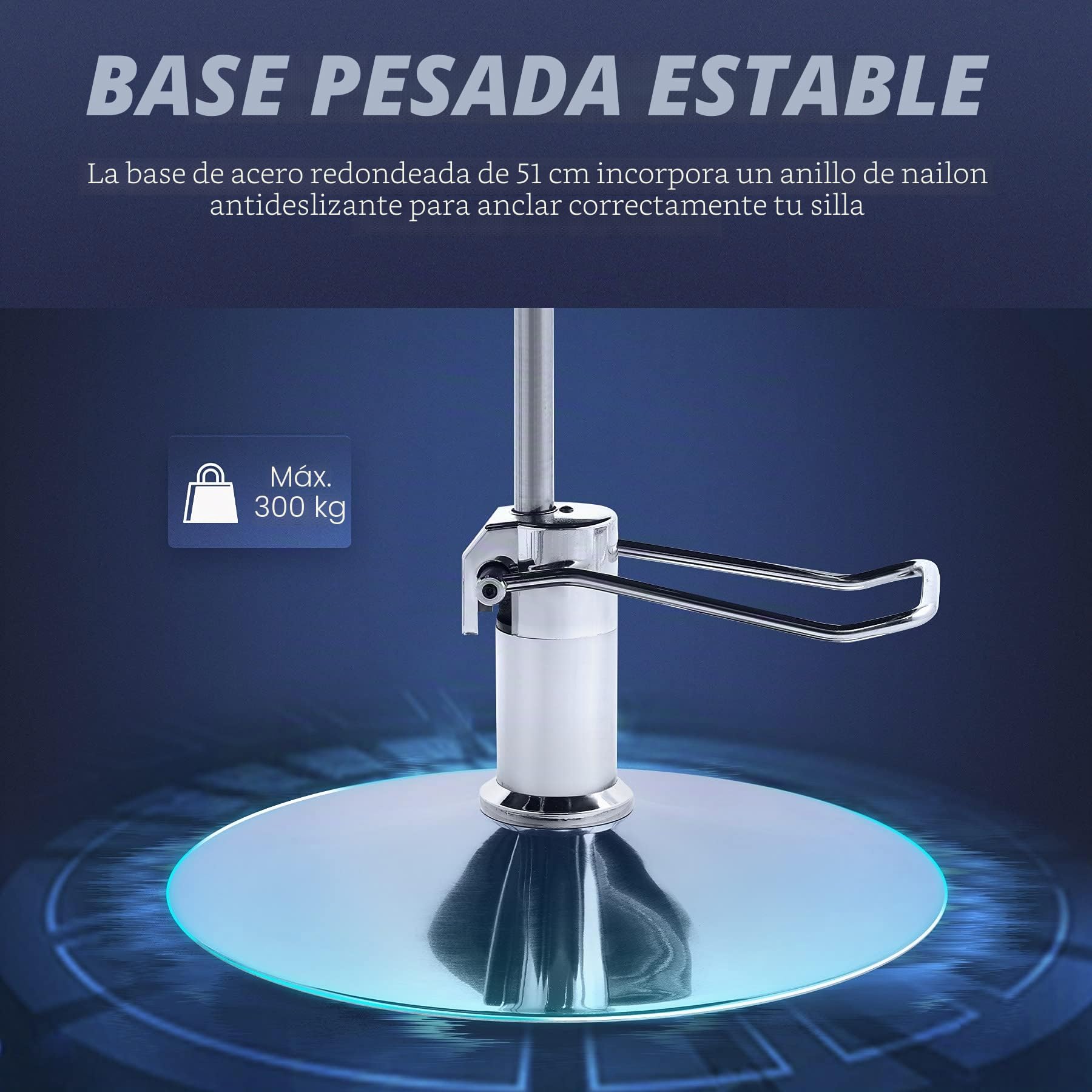 CO-Z Silla de Peluquería Reclinable con Reposacabezas y Reposapiés Sillón de Peluquería Giratoira de Altura Ajustable Silla de Barbero de Alta Resistencia para Salón de Belleza | Sillón de Peluquería Giratoira de Altura Ajustable Silla de Barbero de Alta