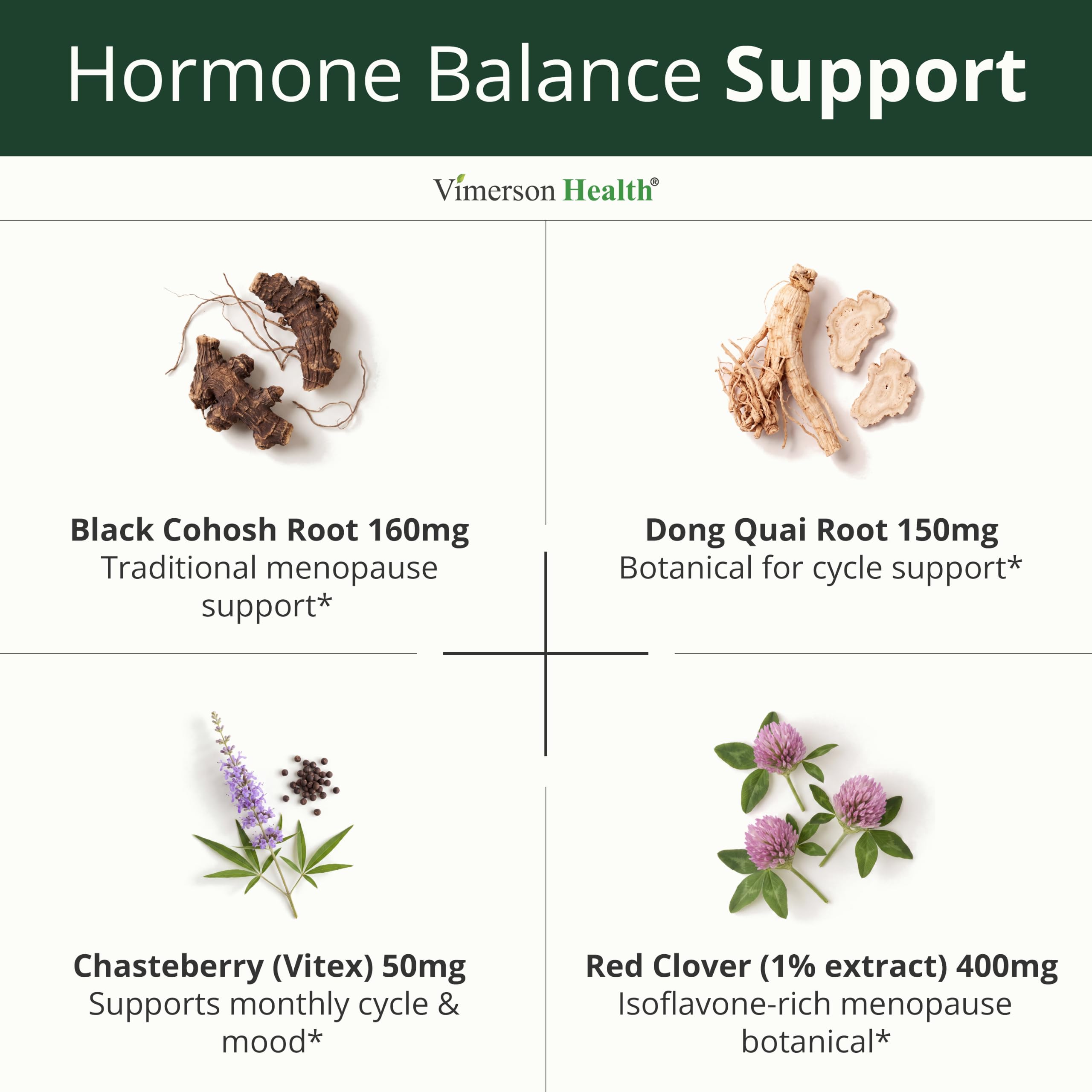 Hormone Balance for Women - PMS, Menopause, Mood & Cycle Support, 60 Ct — Amazon image 5