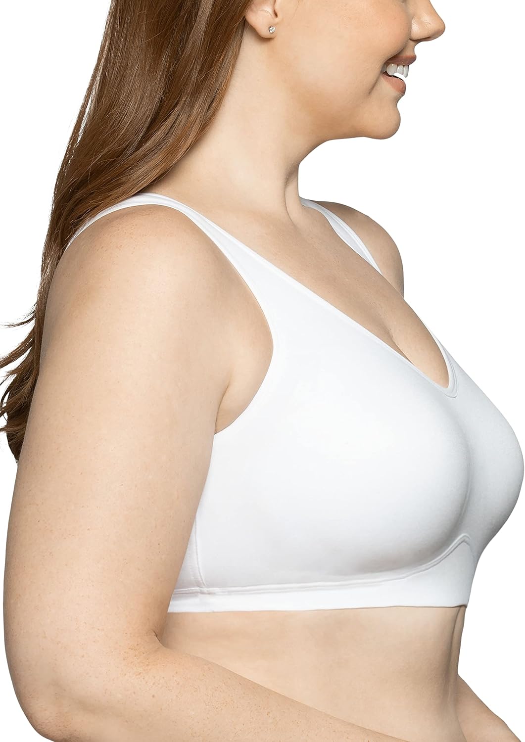 Vanity Fair Women's Wireless Beyond Comfort Bra with Seamless Back (34B-44DD) - Image 2