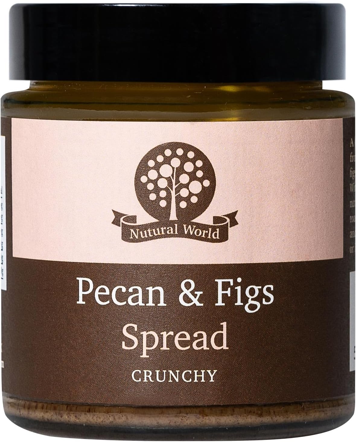 Nutural World - Crunchy Pecan and Figs Spread (170g) Award Winning Product
