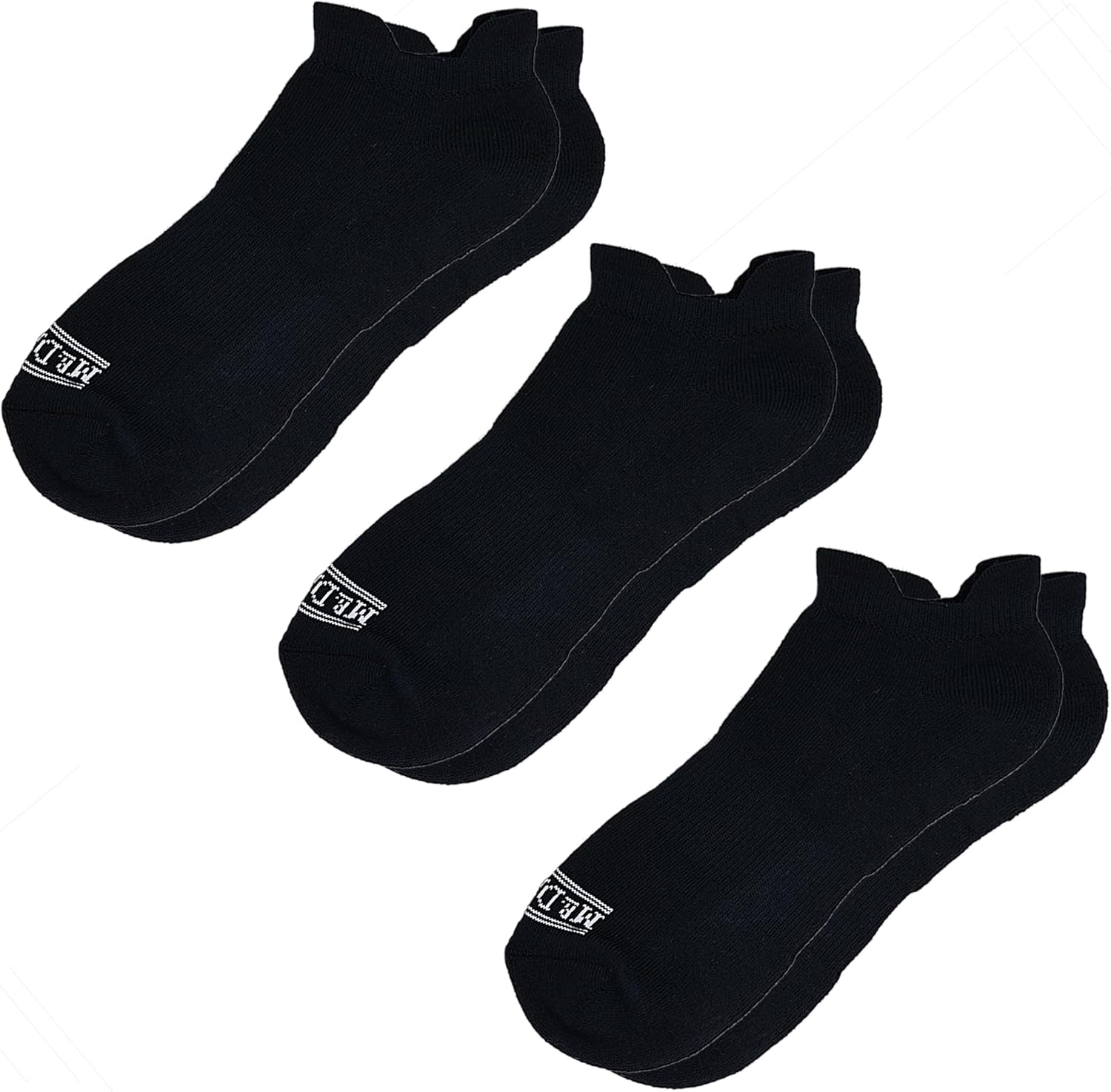 Mr. Davis Moisture Wicking Performance Athletic Sock Comfort Fit 3 Pack