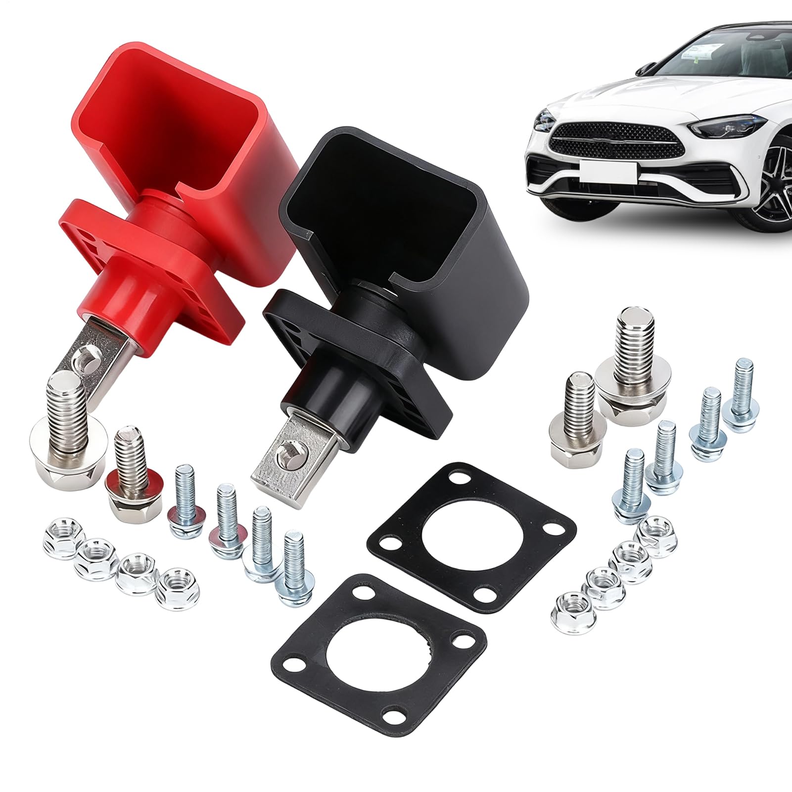 Energy Storage Connector | Heat Resistant Block Connection Equipment - Lithium Battery Terminal - for Outdoor Electric Vehicle Storage Marine RV Home Industrial