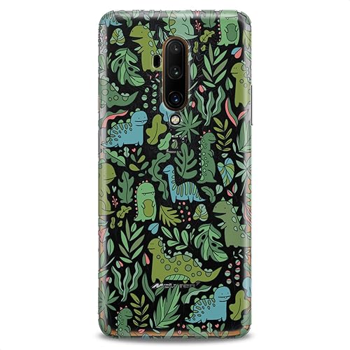 Miniatura 3 de Funda de TPU compatible con OnePlus 10T 9 Pro 8T 7T 6T N10 200 5G 5T 7 Pro Nord 2 Slim Fit Dragons Plants Cutie Dinosaurs Flexible Silicona