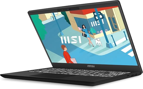 MSI Modern 15 Laptop: Intel Core Ultra 9 185H(Beat i9-13900H), 32GB RAM, 1TB SSD, 15.6 Full HD IPS Touchscreen Display, Backlit Keyboard, Windows 11