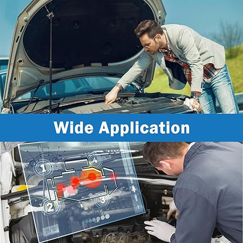 Vista 6 de Tnisesm Juego surtido de 121 abrazaderas de manguera de resorte de 0.27 a 0.86 pulgadas con banda plana giratoria para manguera de combustible