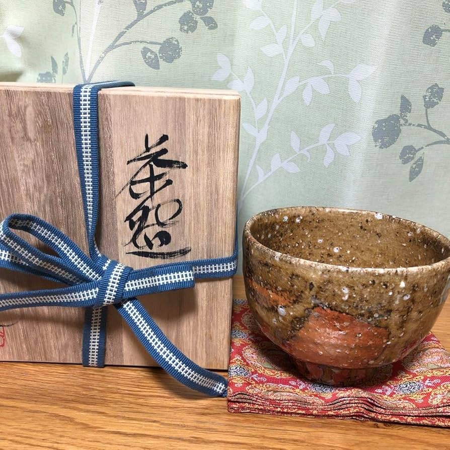 茶道具　常滑焼　松籟窯　磯部晃作　茶碗　抹茶碗　抹茶茶碗　茶道具　共箱 Amazon.co.jp: 茶道具 常滑焼 松籟窯 磯部晃作 茶碗 抹茶碗 抹茶