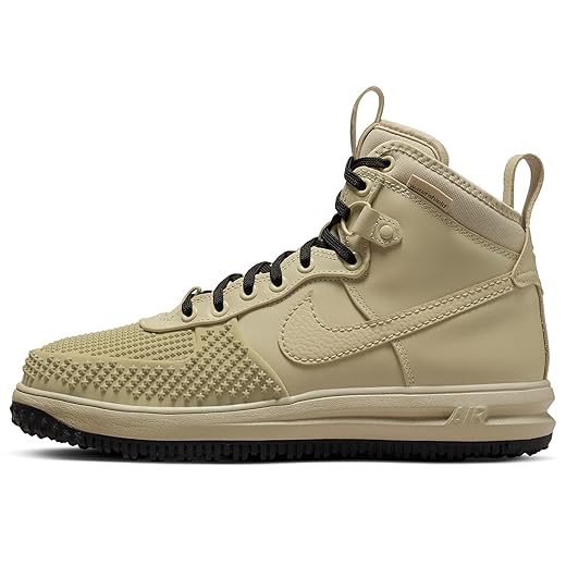 Nike Men's Lunar Force 1 Duckboot Ale Limestone/Limestone-Black (DZ5320 200) - 8.5
