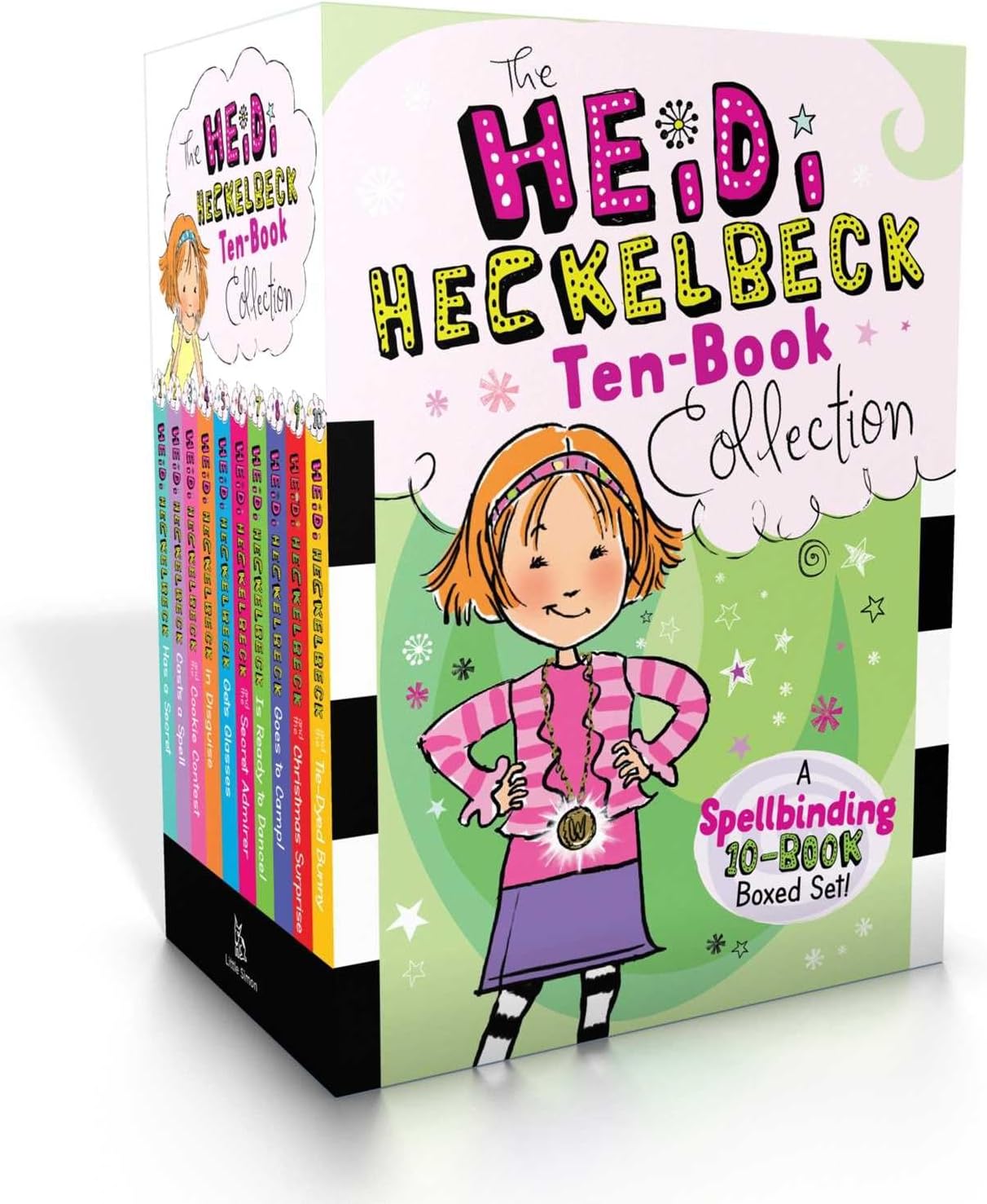 The Heidi Heckelbeck Ten-Book Collection: Heidi Heckelbeck Has a Secret; Casts a Spell; And the Cookie Contest; In Disguise; Gets Glasses; And the ... Christmas Surprise; And the Tie-Dyed Bunny