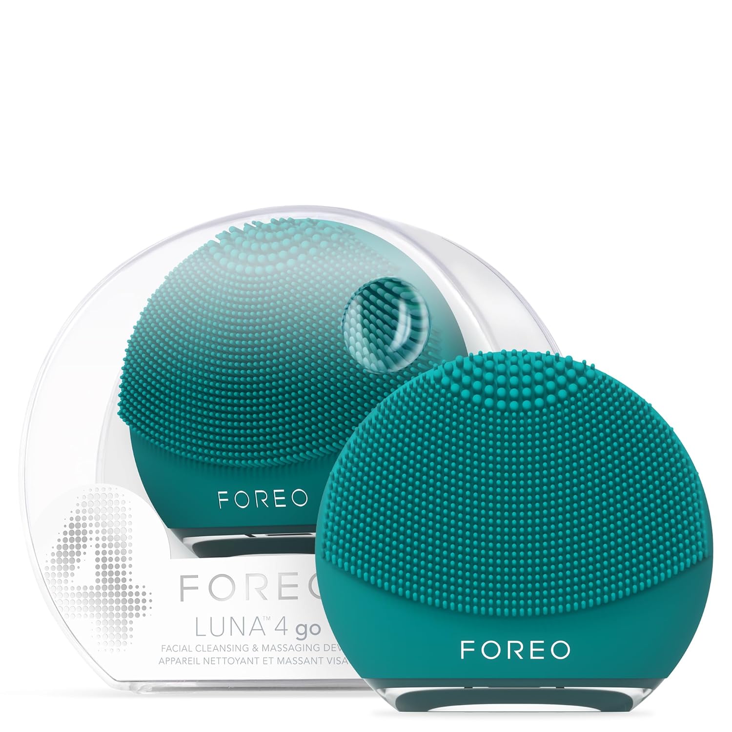 FOREO LUNA 4 go Face Cleaning Brush & Firming Face Massager | Premium Face Care | Enhances Absorption of Facial Pores and skin Care Merchandise | Easy Pores and skin Care Instruments | For All Pores and skin Sorts