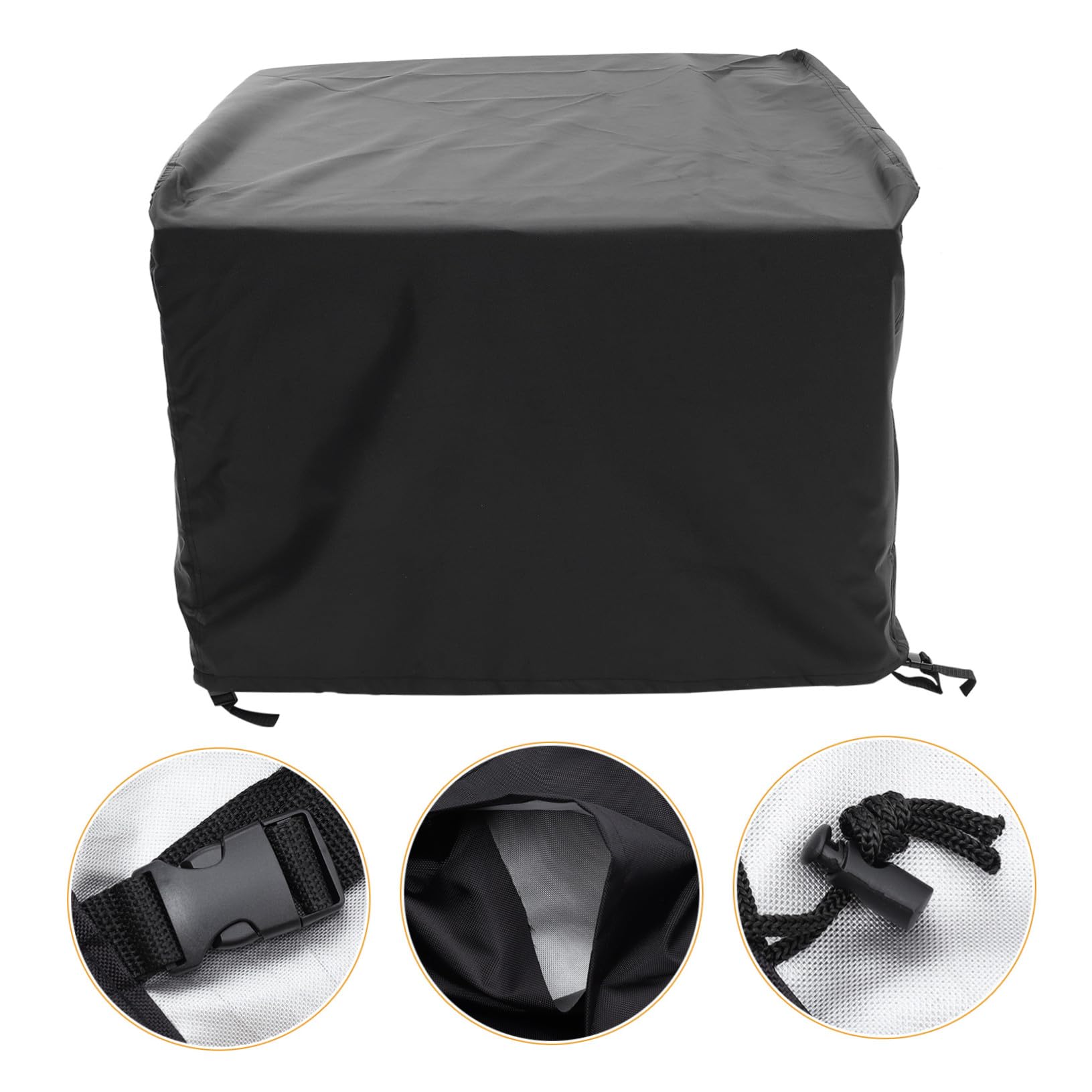 SUPVOX Funda para Estufa de Barbacoa Resistente al Polvo para Chimeneas de Exterior o Fogatas de Jardín Protege Su Estufa de Barbacoa Todo Tipo de Clima