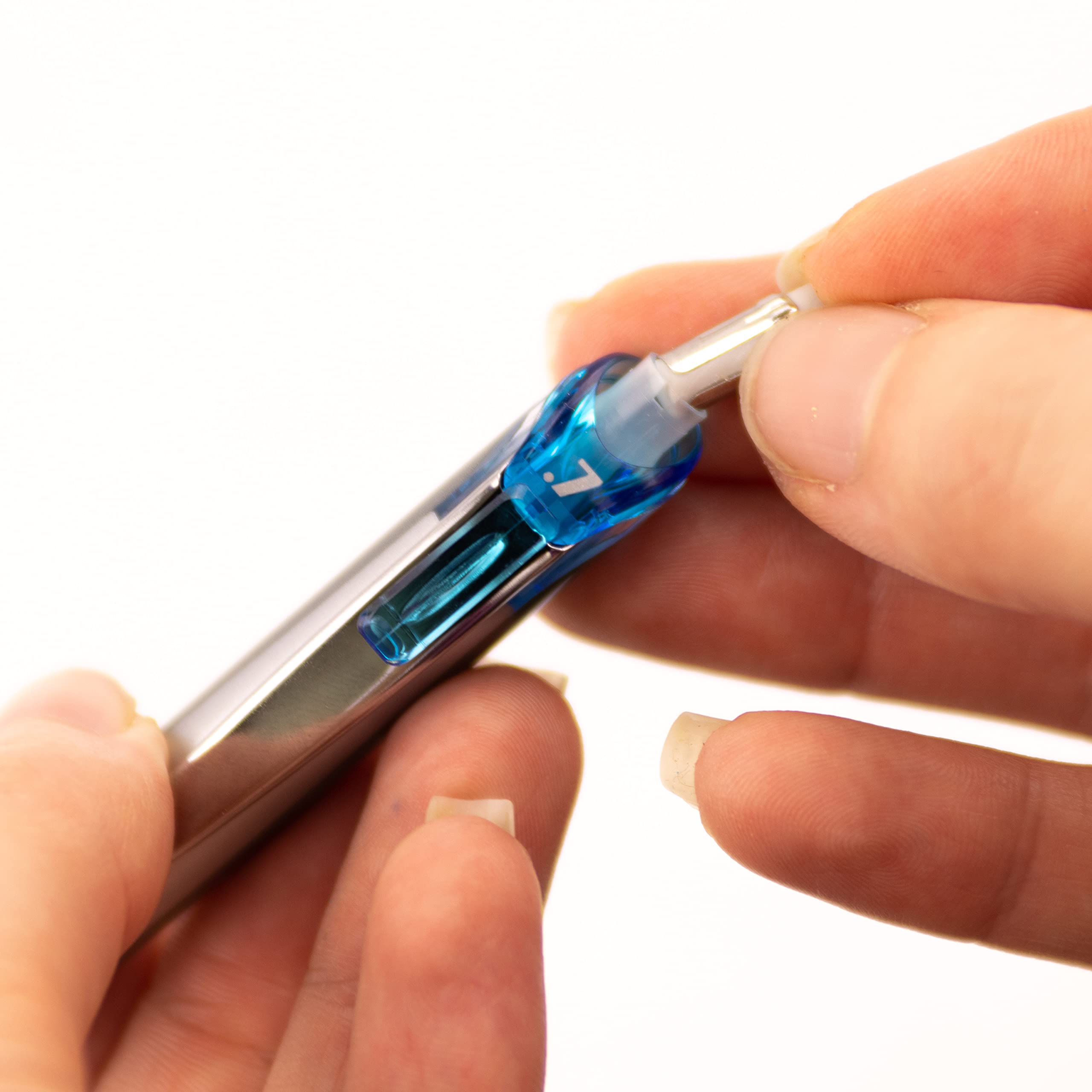 Pentel EnerGize PL77-S automatischer Bleistift, 0,7 mm, himmelblauer Schaft, 12 Stück