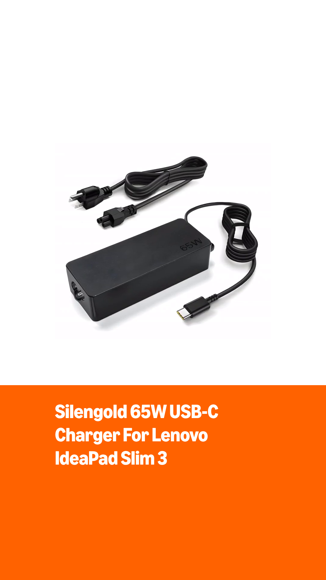 Amazon.com: 65W USB-C Charger for Lenovo IdeaPad Slim 3 15IAN8