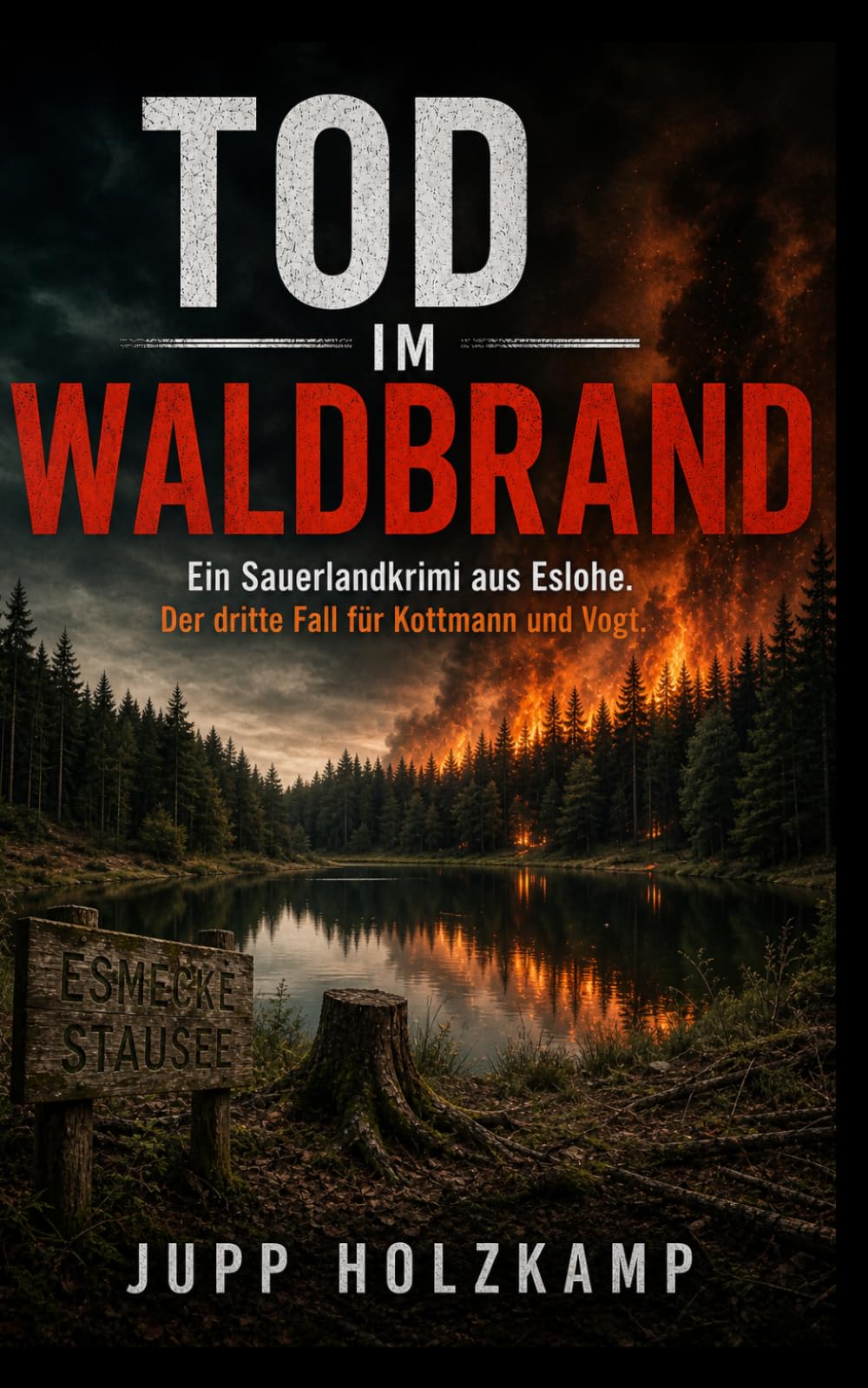 Tod im Waldbrand: Ein Sauerlandkrimi aus Eslohe. Der dritte Fall für Kottmann und Vogt (Kottmann und Vogt ermitteln - Eine Sauerlandkrimi Reihe aus der Gemeinde Eslohe im Hochsauerlandkreis)