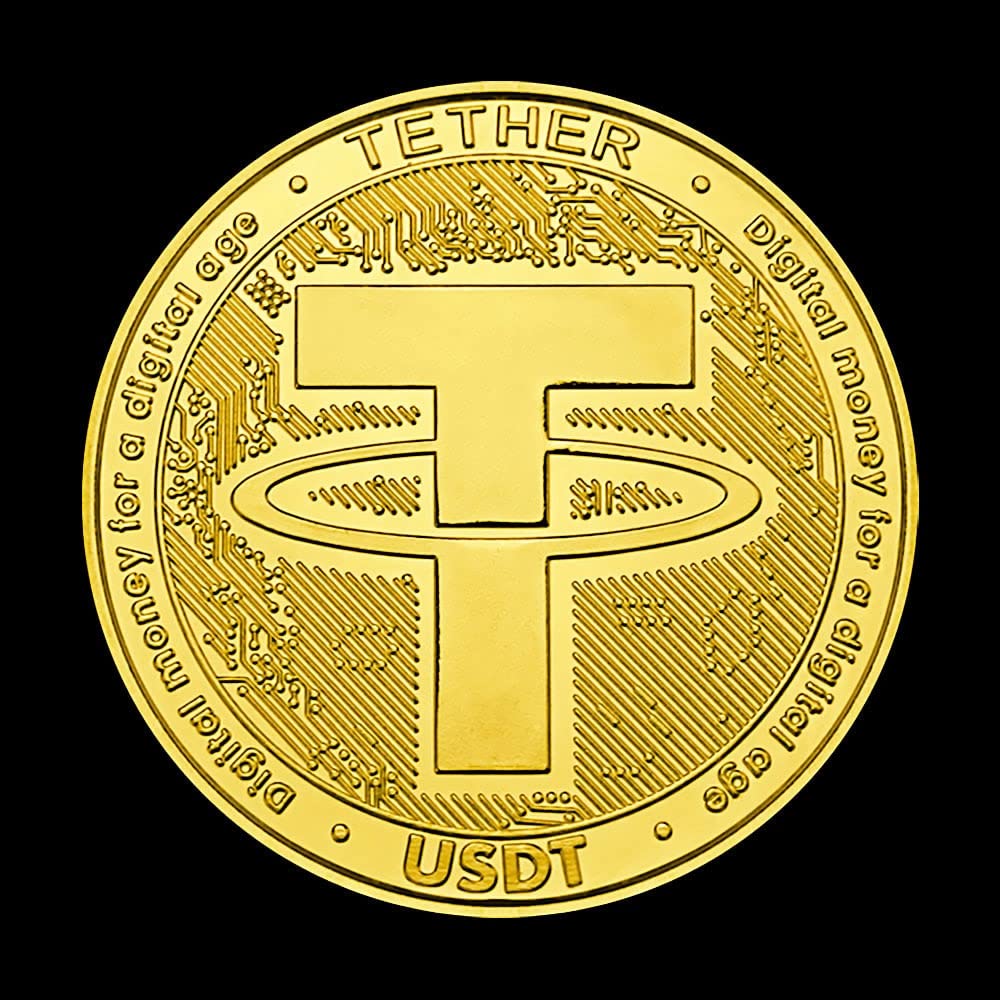 Amazon.co.jp: USDT Cryptocurrency Physical Coin Tether USD Collectible Gold  Plated Crypto Coins お土産とギフト 記念コイン : ホビー