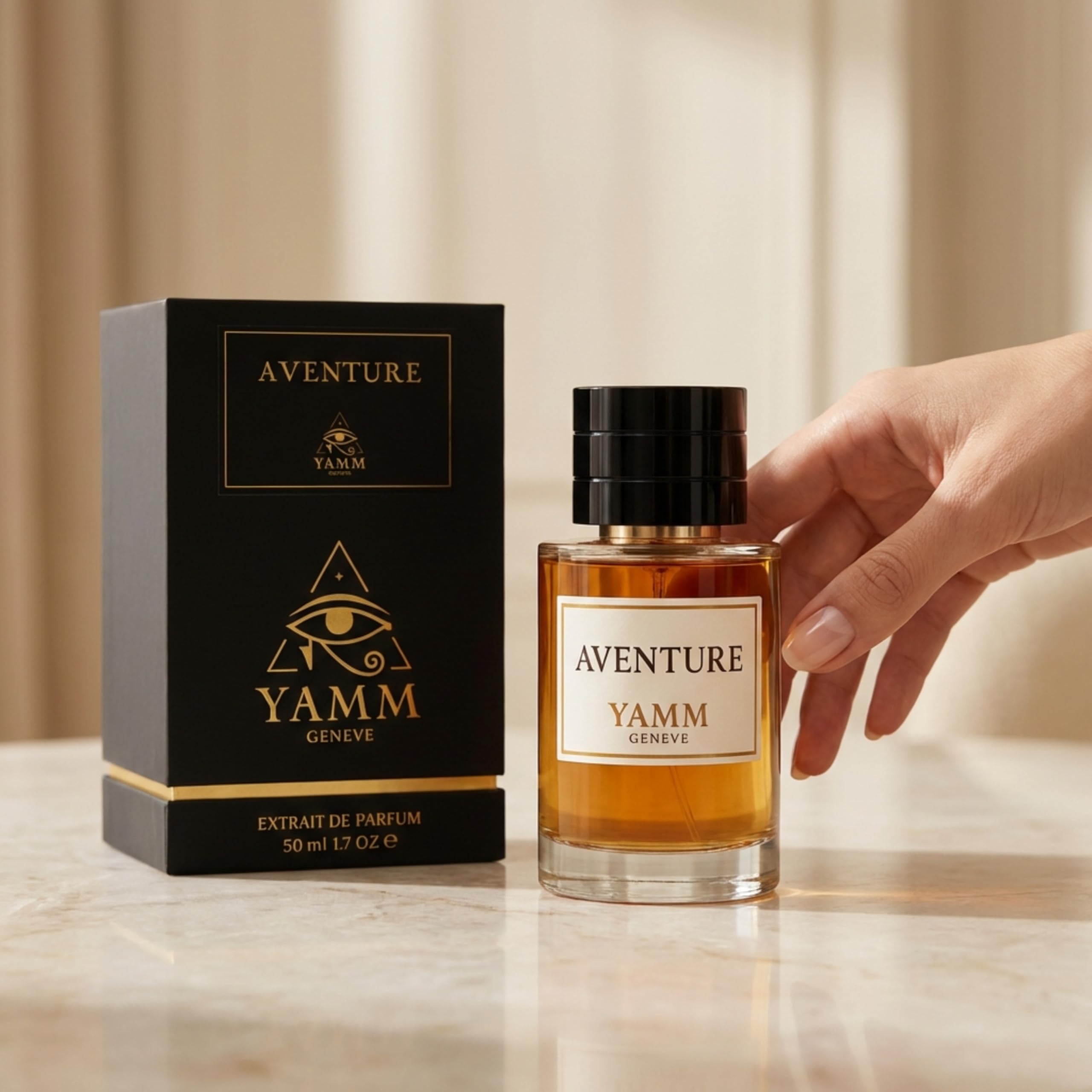 Aventure Extraito de Perfume 50 ml – Perfume Unisex con Piña, Bergamota y Ámbar Gris – Fragancia Afrutada, Amaderada y Ambarada – Larga Duración 18h