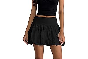Y2K Women's Bubble Skirts: Puffy Mini Skirts for a Vintage Aesthetic