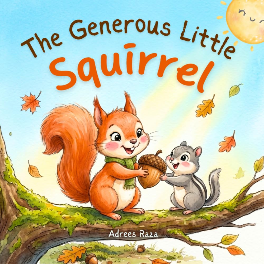 The Generous Little Squirrel: A Growth Mindset Picture Book for Kids to Learn the Value of Giving