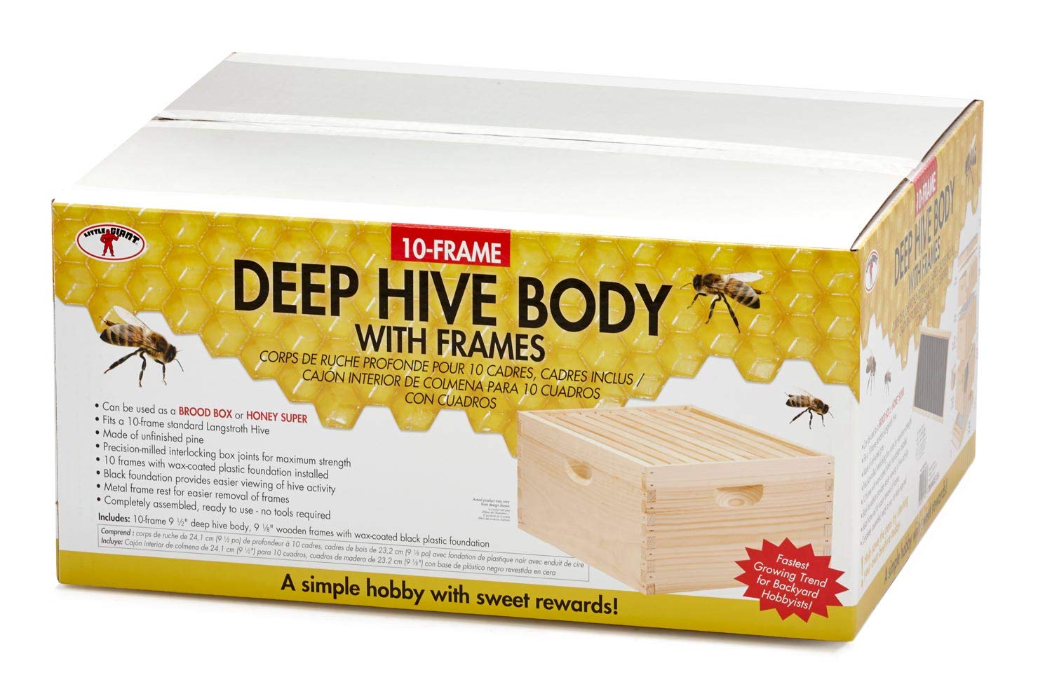 The painted hive labels