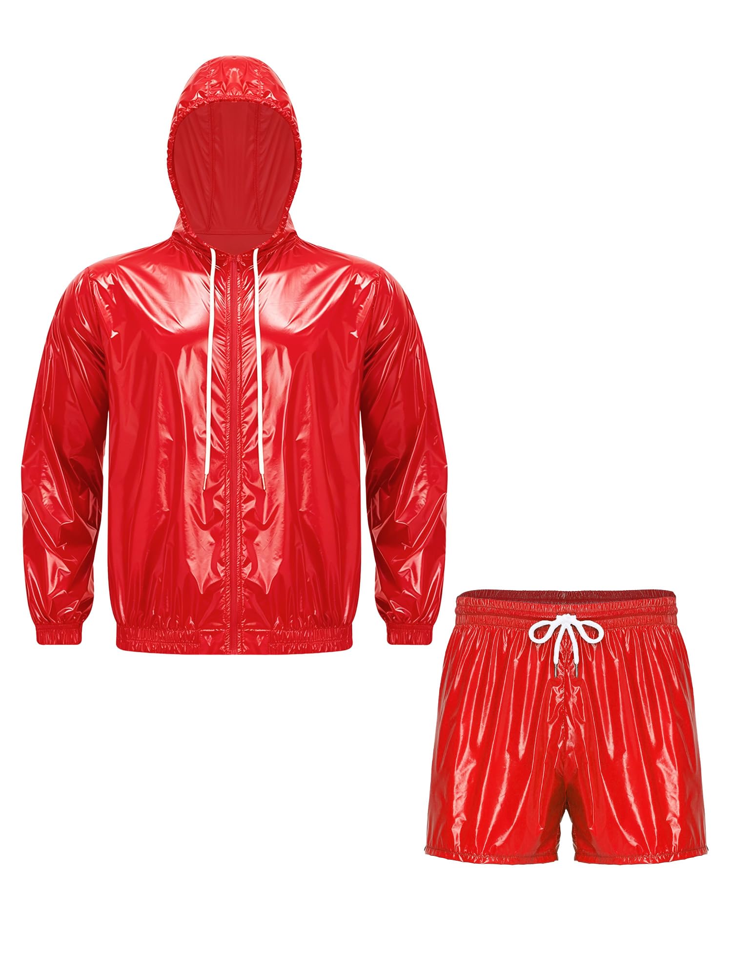 Sywiyi Uomo Set Abbigliamento Sportivo Casual Tuta Allenamento Streetwear Clubwear Attrezzatura La Pioggia Golf Tuta Sportiva Sport