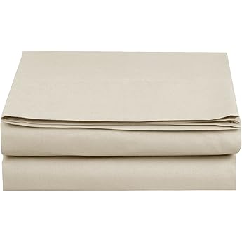 Luxury Flat Sheet on Amazon Elegant Comfort Wrinkle-Free 1500 Premier Hotel Quality 1-Piece Flat Sheet, King Size, Pink